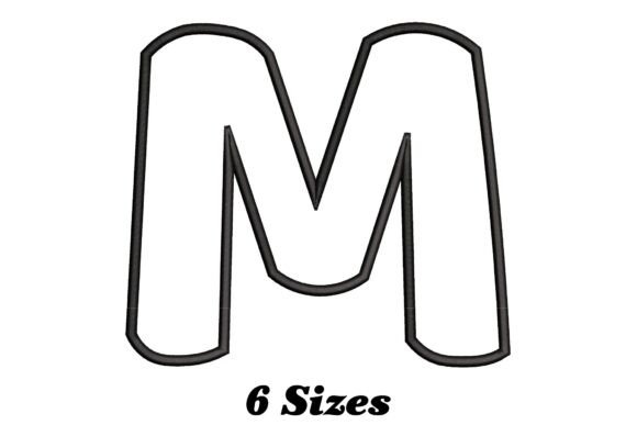 Alphabet Letter M Outline: A Practical Evaluation for Embroidery Projects