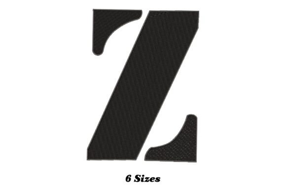 Alphabet Letter Z: A Stylish Embroidery Design Update