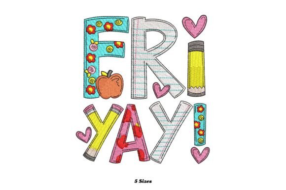 Fri-Yay Funny Happy Friday Teacher Design
