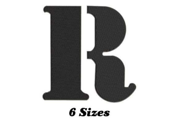 Redefining Textiles: The Radiant Potential of the Letter R in Machine Embroidery