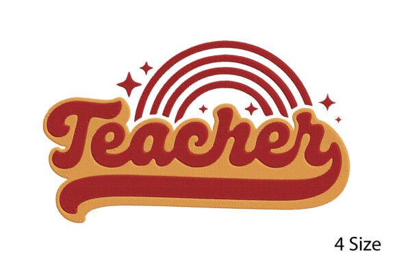 Teacher Embroidery Design: Add Charm to Fabrics